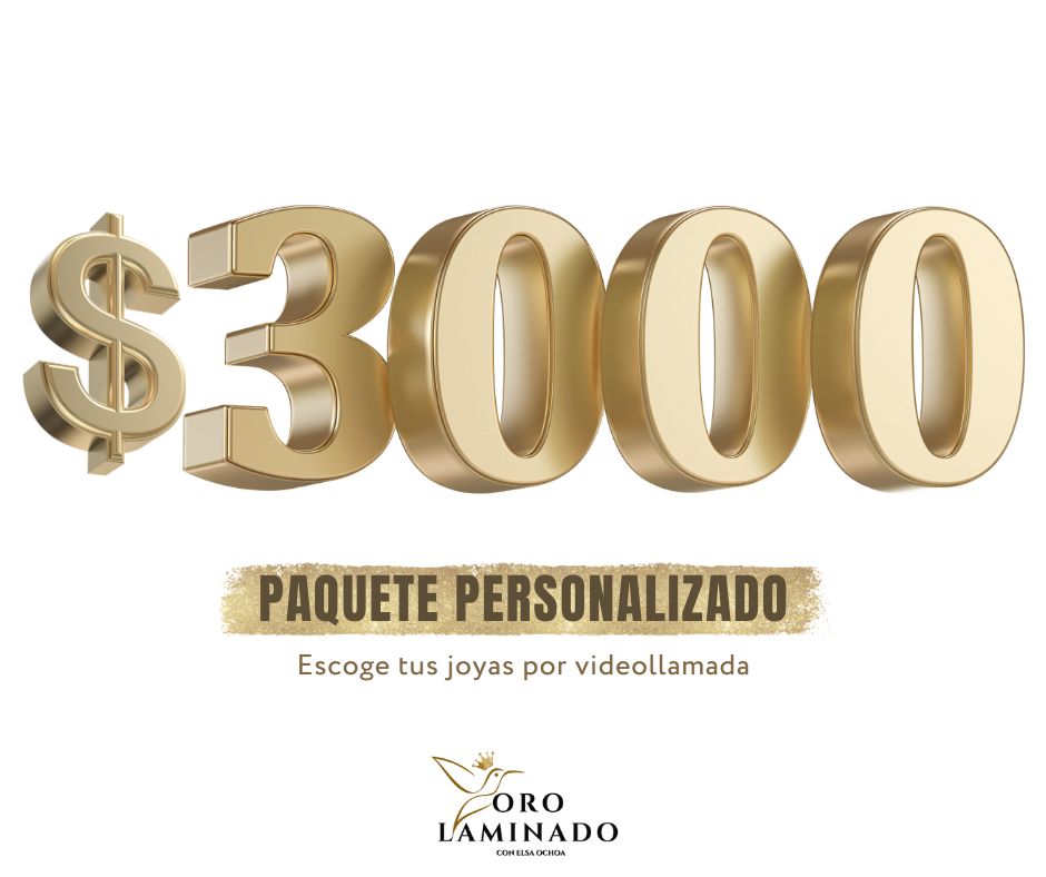 $3,000 - Paquete Personalizado