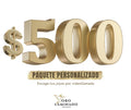 $500 - Paquete Personalizado